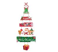 Luminoso Babbo Natale Decorazione Della Porta A Prova di Tempo Delle Vacanze Decori Vacanze Banner Per Interni Esterni Spazio Carta Banner di Natale
