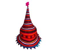 Luminoso Colorato Etica Hmong Tribale Festival Giullare Cappello Elfo Divertente