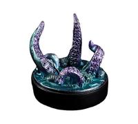 Luminoso Dragon Egg - Resina Dragon Eggs, ornamento leggero Dapple Dandy | Ornamento trasparente fatto a mano a lunga durata, souvenir unico a forma di mano per decorazione da desktop