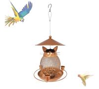 Luminoso e allegro: con un simpatico aspetto a forma di gatto con una tavolozza di colori vivaci, questa mangiatoia per uccelli è una deliziosa aggiunta al tuo giardino che non aggiunge un tocco