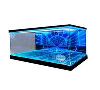 Luminous Display Case for Lego 42083 Racing Car Building Blocks - 3 mm Acrylic Transparent Box with UV Protection, Dustproof Storage Solution for Collectible Models, Ideal as a Gift (Case Only) (B)