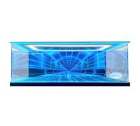 Luminous Display Case for Lego 42083 Racing Car Building Blocks - 3 mm Acrylic Transparent Box with UV Protection, Dustproof Storage Solution for Collectible Models, Ideal as a Gift (Case Only) (A)