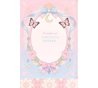 Luminous dreams: Pastel Princess Lace Notebook | Cute Pink & Blue Lacey Aesthetic Lined Journal for Notes, Writing & Dreams | 100 pages | 5.25"×8"