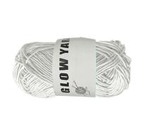Luminous Knitting Yarn - 70 m Luminary Glow in the Dark Embroidery Thread Roll | Embroidery Yarn Glow in the Dark | Sewing Thread Kit Spool for Embroîdery Quilting Sewing Crafting