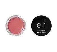 e.l.f. Cosmetics Luminous Putty Blush, blush da crema compatta a polvere con finish brillante, formula leggera e modulabile, Bermuda