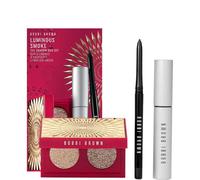 Bobbi Brown Luminous Smoke Ombretto + eyeliner nero + mascara nero