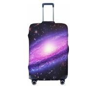 Luminous Universe Vasto cielo stellato elastico viaggio valigia Protector stampa valigia copertura antigraffio, Nero , M