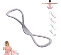 Luminousdo Resistance Bands, Fullbody Yoga Pulling Rope, Exercise Bands for Women Men, for Arm, Chest Expander/Back Training Elastic Ropes (Gray(35lb))