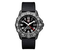 Luminox F-117 Nighthawk XA.6421 Orologio da uomo 44 mm - Orologio da pilota nero con datario, secondo fuso orario 200 m impermeabile vetro zaffiro, Nero, Moderno