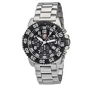 Luminox - Navy SEAL Steel Colormark Orologio da polso al quarzo Uomo cinturino in Acciaio inossidabile Argento