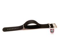 LUMINOX NAVY SEALS Cinturino Nylon Nero 22mm 4 Rigns 3050 3080 3150 3180 3800