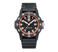 Luminox Orologio analogico al quarzo svizzero da uomo con cinturino in plastica XS.0329.1, Nero, cinghia