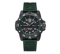 Luminox Orologio da uomo analogico svizzero movimento automatico con cinturino in gomma XS.3877, Nero, cinghia