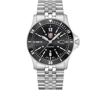 Luminox XS.0911 Sport Timer 42mm 10ATM Quarzo Unisex Nero Argento Cinturino a...