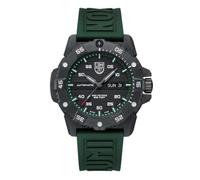 Luminox XS.3877 Master Carbon Seal Green Rubber Strap Watch Black Automatic Watch