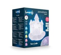 Lumin'us Castello Speaker Luminoso con 9 Varanti di Colore, Luce Notturna, Massimo 15 W, Multicolore