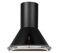 Klarstein Noir Retro Cappa Aspirante acciaio inox Nera 430 m³/h Classe D