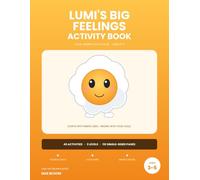 Lumi's Big Feelings Activity Book: 46 Activities on 110 Single-Sided Pages | Calm-Down, Cut & Color Practice for Toddlers Ages 3-5 | Starts With Simple Lines, Grows With Your Child