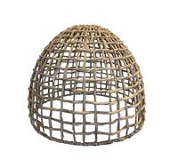 LUMISKY Amadeo - Paralume in giacinto d'acqua naturale, stile bohémien, per montaggio elettrico E27