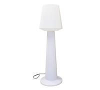 Lumisky Austral Lampada da terra con design luminoso, cablata, da esterno, potente illuminazione LED bianco, attacco E27, altezza 110 cm