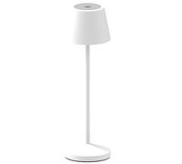 Lumisky Lampada da tavolo senza fili LED bianco caldo dimmerabile EMILY H25cm, bianco