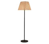 Lumisky Lampada da terra solare esterna in poly rattan con modulo LED bianco caldo telecomando TALL RAFFY SOLAR H170cm