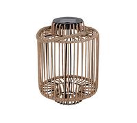 Lumisky Lanterna solare decorativa in corda polyrattan LED bianco caldo TENERIFE H30,5 cm
