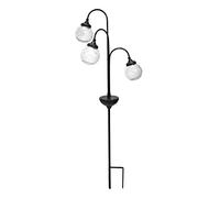 LUMISKY / LUMIJARDIN Faro solare con 3 palle H82cm TREE BALL Nero
