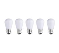 LUMISKY / LUMIJARDIN Set di 5 lampadine per ghirlanda E27 PARTY BULB WHITE Bianco