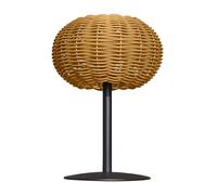 Lumisky SAMIRA SOLAR Lampada da tavolo solare con base modulo solare ricaricabile con telecomando H25cm