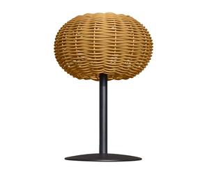 Lumisky SAMIRA SOLAR Lampada da tavolo solare con base modulo solare ricaricabile con telecomando H25cm