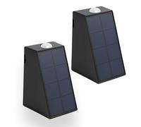 Lumisky Set di 2 applique da parete solare LED bianco caldo 2 x BRIO H11,5 cm