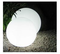 LUMISKY - Sfera filare LED per esterno - bianca BOBBY - base 40cm E27