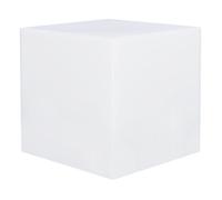 LUMISKY - Sgabello cubo luminoso wireless LED - multicolore dimmerabile CARRY - 40cm con telecomando e base a induzione