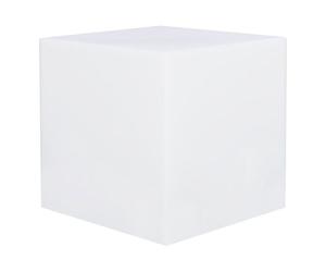 LUMISKY - Sgabello cubo luminoso wireless LED - multicolore dimmerabile CARRY - 40cm con telecomando e base a induzione