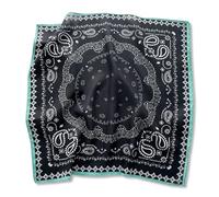 LumiSyne Bandane Per Uomo Donna Sensazione Di Cotone Lino Motivo Paisley Vintage Caldo Traspirante Foulard Quadrata Multifunzione Fazzoletto Da Collo Bandana Per Capelli Collo Polso Testa Scialle