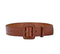 LumiSyne Cintura Larga In Pelle Per Donna Tinta Unita Classico Fibbia Quadrata Grande Cintura In Vita Da Donna Vintage Cintura Cinch Cintura a Vita Alta Per Vestito Camicia Tuta Soprabito Abito