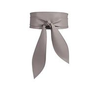 LumiSyne Cintura Obi Da Donna Cintura Cinch Larga Retrò Pelle PU Morbida Cintura Avvolgente Con Cravatta Nodo Cintura In Vita Cintura Corsetto Cintura Per Vestito Quotidiano Festa