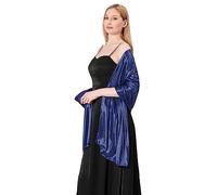 LumiSyne Donna Scialle Stola In Raso Setoso Per Abito Da Sera Tinta Unita Sciarpe Lunga Leggero Elegante Wrap Stola Per Sposa Matrimonio Cerimonia Festa, 200×70cm