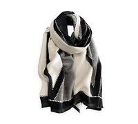 LumiSyne Invernale Sciarpa Scialle In Cashmere Per Donna Uomo Moda Motivi Geometriche Pashmina Sciarpe Con Nappa Stile Di Coppia Lungo Sciarpa Cashmere Morbida Calda Wrap Stole