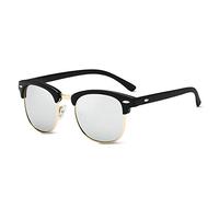 LumiSyne Moda Occhiali Da Sole Polarizzati Uomo Donna Ultra Leggero Mezza Montatura Protezione UV 400 Occhiali Da Sole Quadrati Per Guida All'Aperto Viaggio Regalo