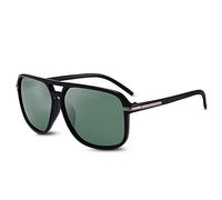 LumiSyne Moda Occhiali Da Sole Polarizzati Uomo Occhiali Da Sole Guida Ultra Leggero Montatura Quadrata Doppio Ponte UV 400 All'Aperto Viaggio Sport Regalo Verde