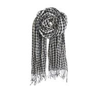 LumiSyne Moda Sciarpe Donna Uomo Sciarpa In Lino Stampa a Quadri Strisce Classiche Sciarpe Leggera e Traspirante Calda Stole Stole Protezione Solare Quattro Stagioni