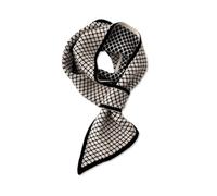 LumiSyne Moda Stretta Sciarpa Lavorata a Maglia Da Donna Invernali Design Facile Da Tirare Per Passare Retrò Motivo Lettere Quadri Rombi Lungo Sottile Fazzoletto Da Collo Caldo Sciarpa Da Collo