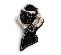 LumiSyne Moda Stretta Sciarpa Lavorata a Maglia Da Donna Invernali Design Facile Da Tirare Per Passare Retrò Motivo Lettere Quadri Rombi Lungo Sottile Fazzoletto Da Collo Caldo Sciarpa Da Collo