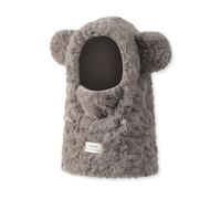 LumiSyne Passamontagna Invernale Donna Stile Orecchie Orso Carino Un Pezzo Cappello Auricolare Con Maschera Scaldacollo Peloso Pile Regolabile Coulisse Antivento Balaclava Cappuccio Per Ciclismo Sci