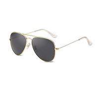 LumiSyne Retrò Occhiali Da Sole Per Uomo Donna Stile Pilota Occhiali Polarizzati Protezione UV 400 Lente Specchiati Montatura In Metallo Per Guida Viaggio