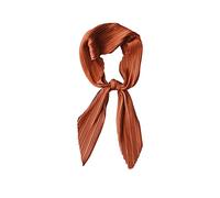 LumiSyne Sciarpa a Pieghe Donna Tinta Unita Setosa Raso Fazzoletto Da Collo Leggera Bandane Fascia Per Capelli Wristband Testa Collo Decorazione Copricapo