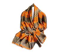 LumiSyne Sciarpa Di Seta Donna Stampa a Righe Lettere Motivo Paisley Fiore Stile Lussuosa Elegante Foulards In Raso Lungo Leggero Calda Sciarpe Stole Protezione Solare Scialle Quattro Stagioni