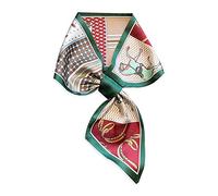 LumiSyne Sciarpa Di Seta Stretta Donna Design Facile Tirare Per Passare Stile Vintage Francese Sottile Lunga Collo Sciarpe Leggera Raso Foulard Piccolo Fascia Per Capelli Copricapo Fazzoletto Nastro